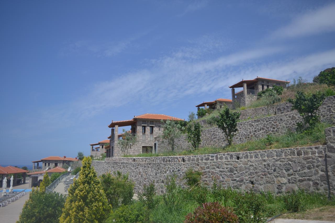 Villa Molivos Castle Mythimna Exterior foto